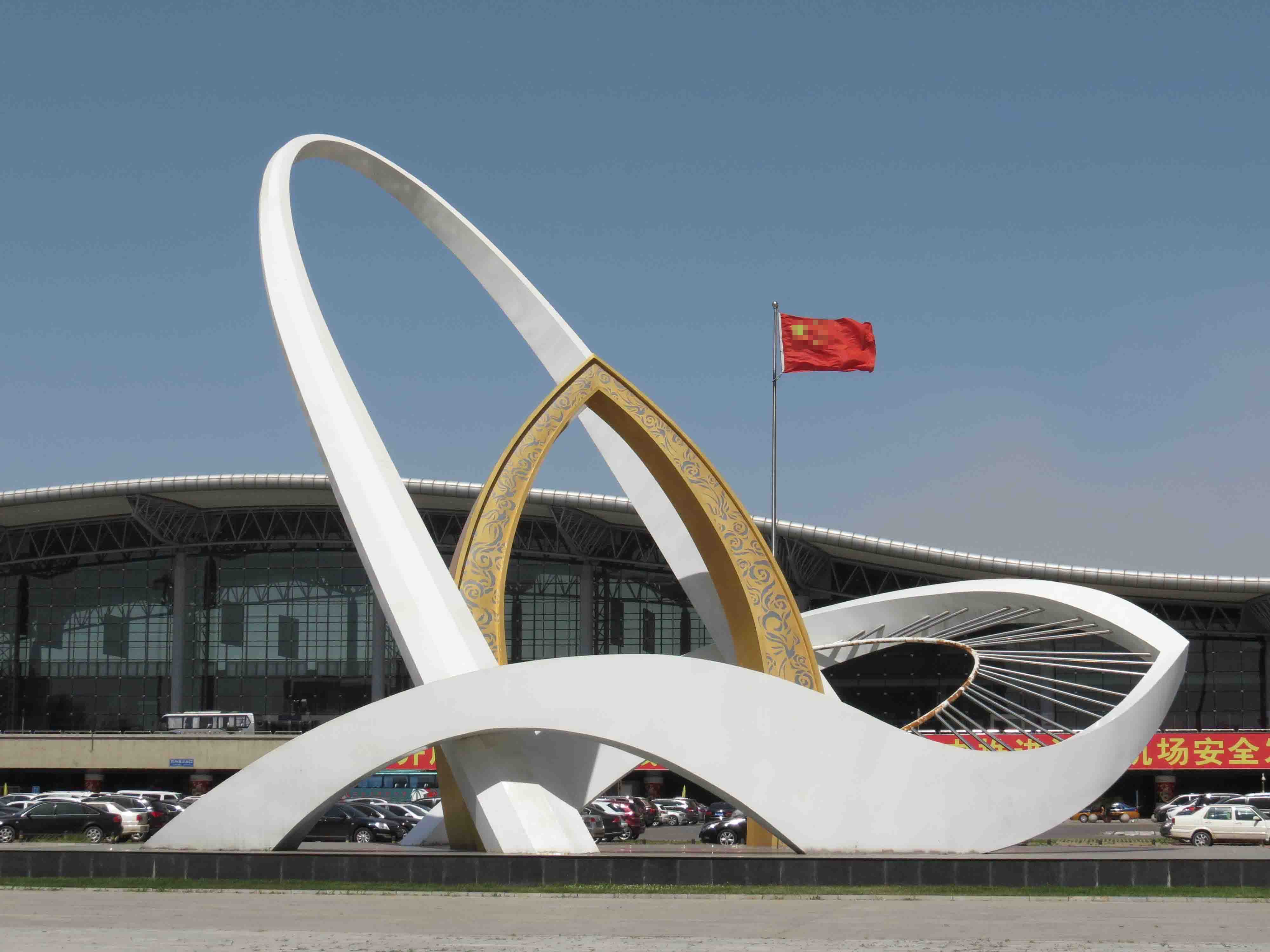 大型機場雕塑，大型廣場雕塑，機場廣場雕塑